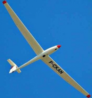 Planneur de l Aeroclub de Niort